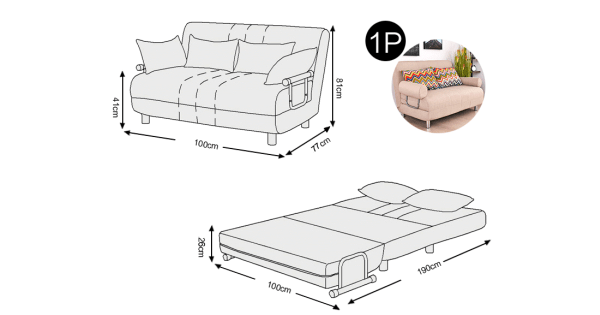 urbana flip and sleep sofa bed